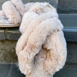 Faux Fur Slippers